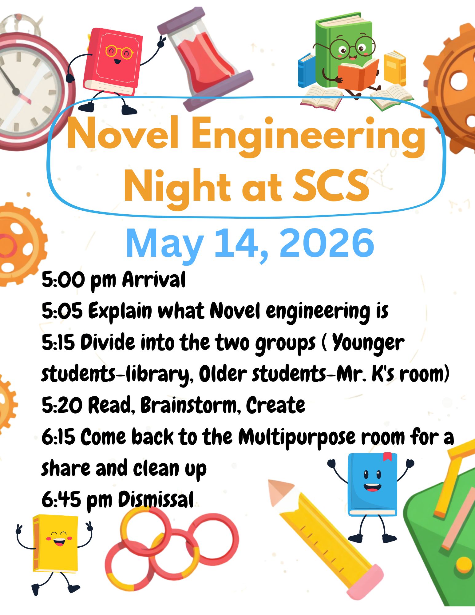 May 14, 2026 5-6:45pm